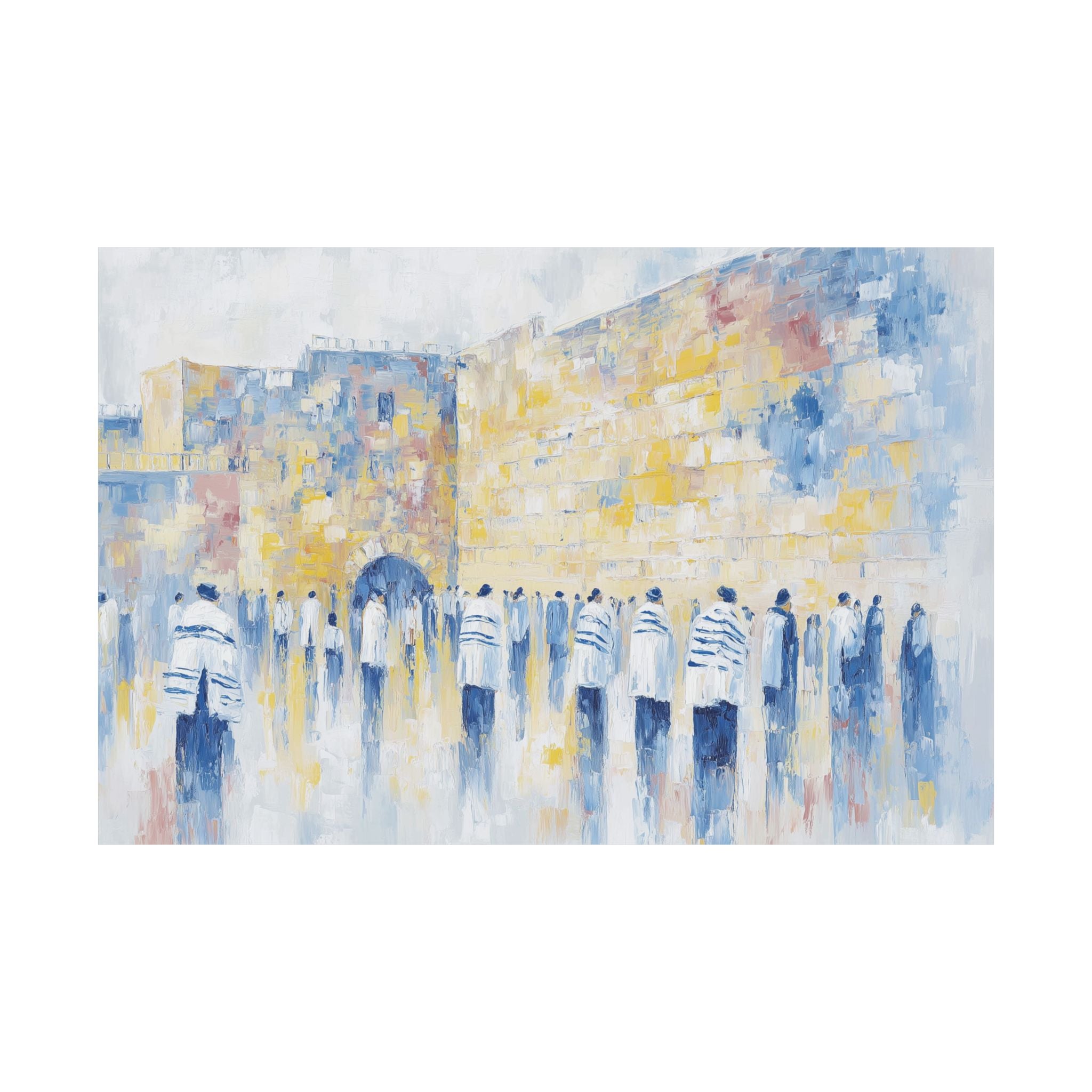 Western Wall Judaica Wall Art Canvas Painting
