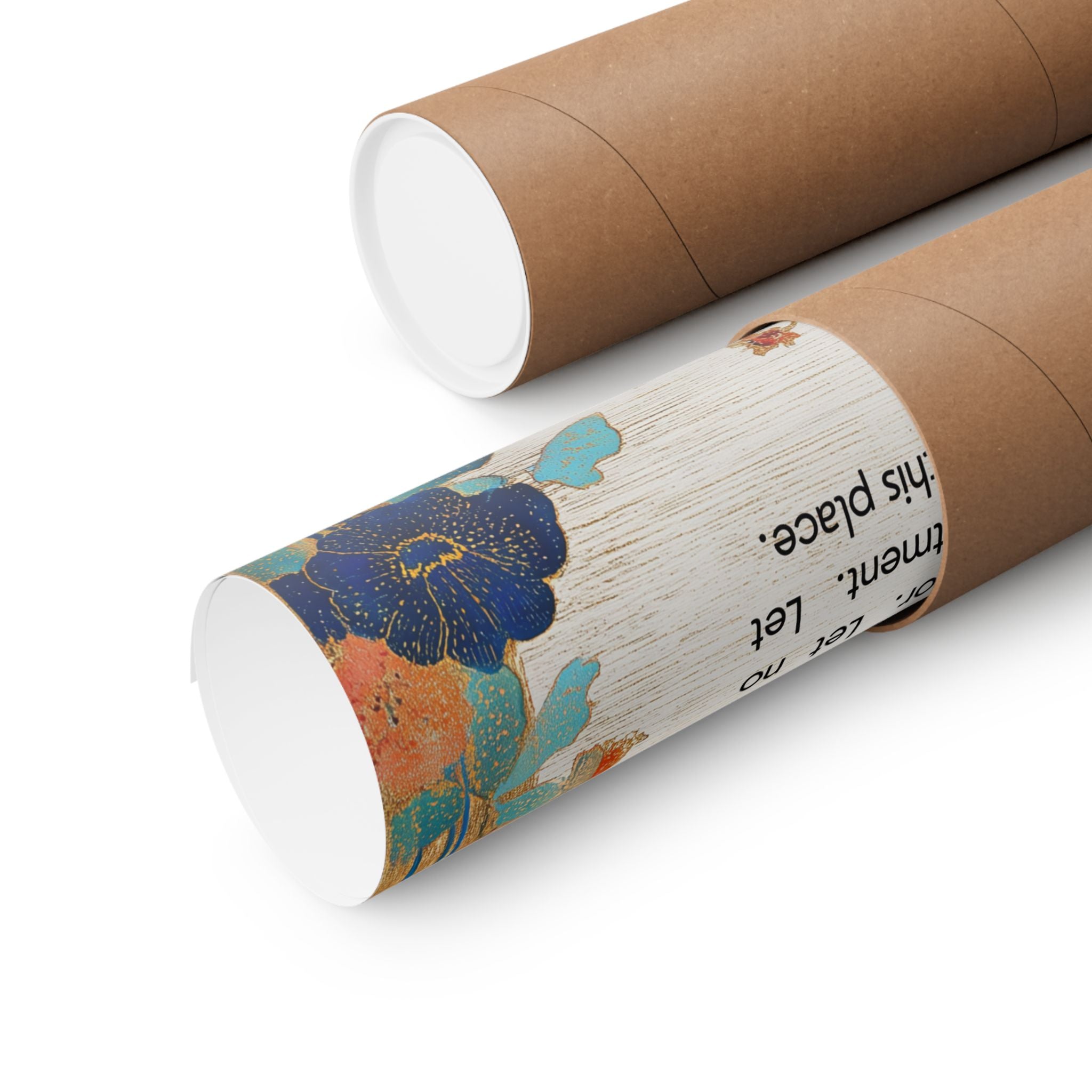 Birkat Habayit Wildflower Poster Hebrew English