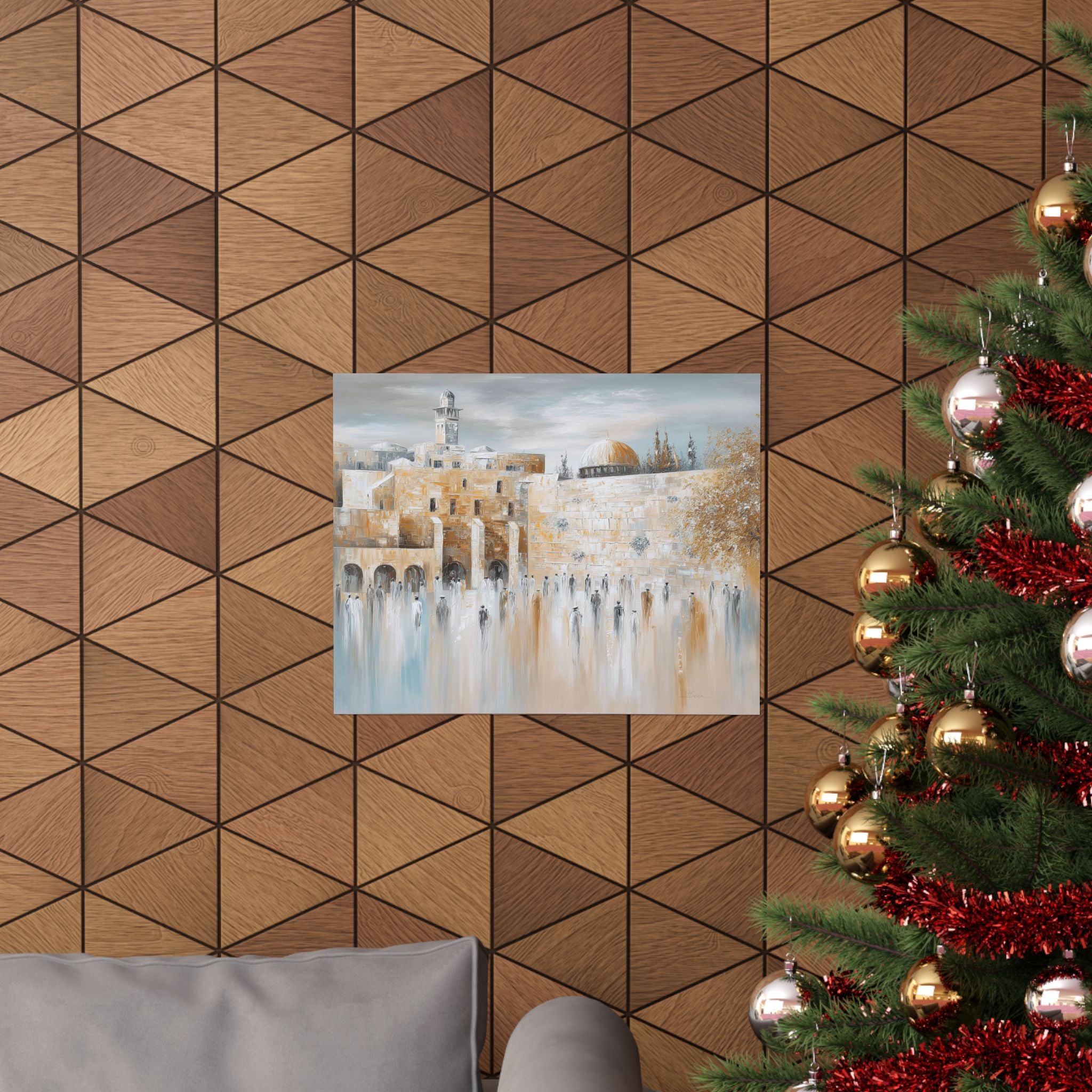 Jerusalem Western Wall Judaica Wall Art Decor