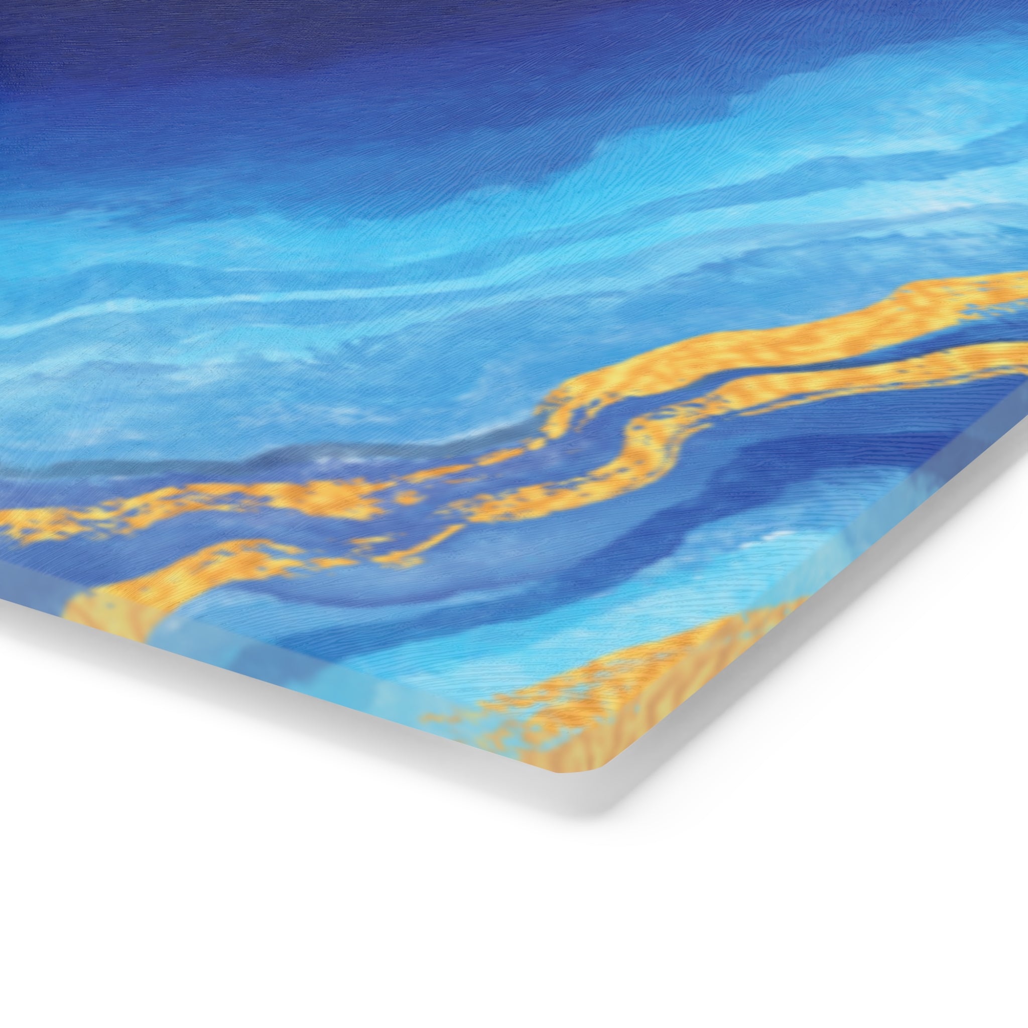 לוח חלה שיש כחול