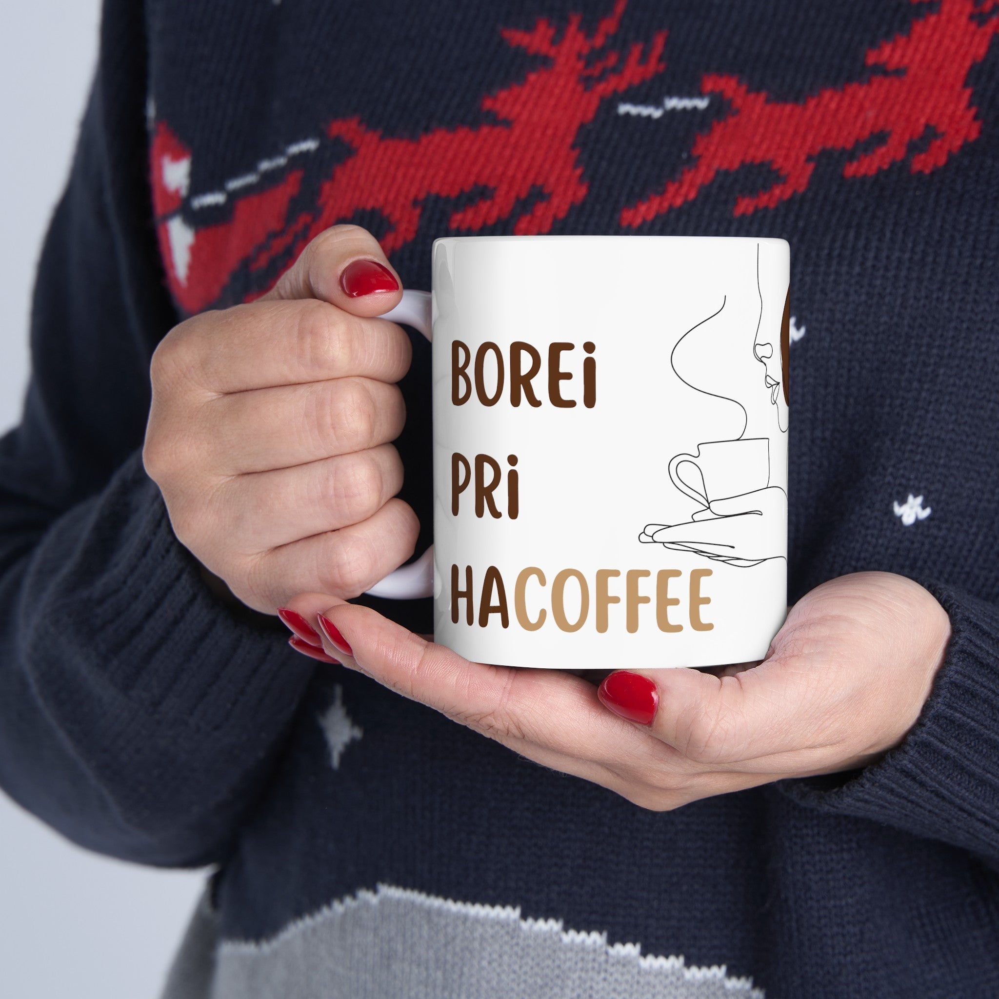 Borei Pri HaCoffee Mug 11Oz, 15oz