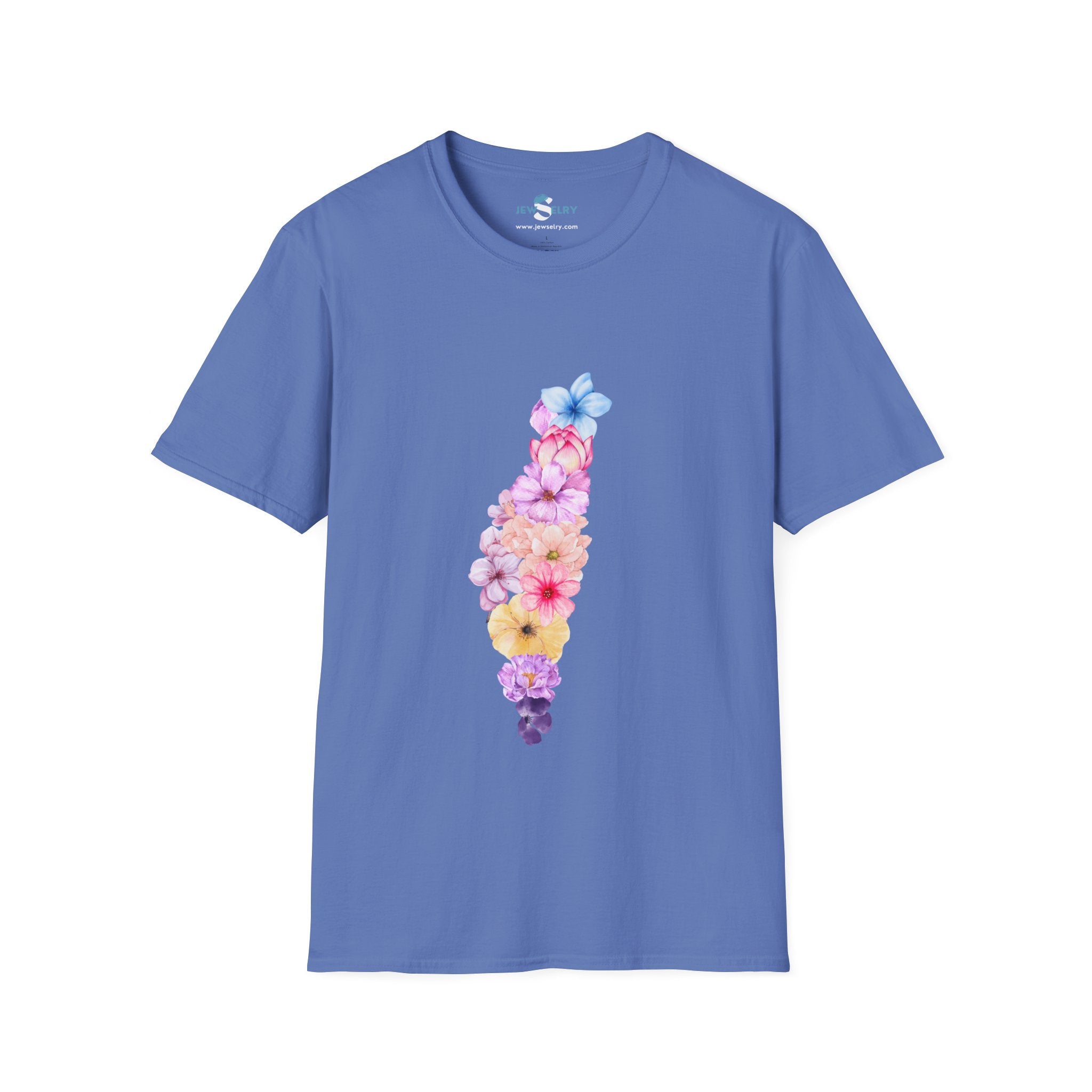 Israel Flowers Tshirt Unisex