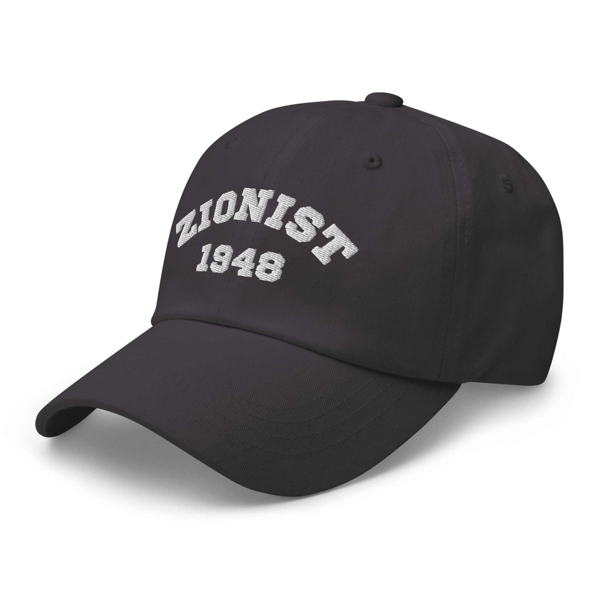 Zionist Dad Hat – Jewish Pride Cap, Israel Support Hat, Embroidered Judaica Accessory