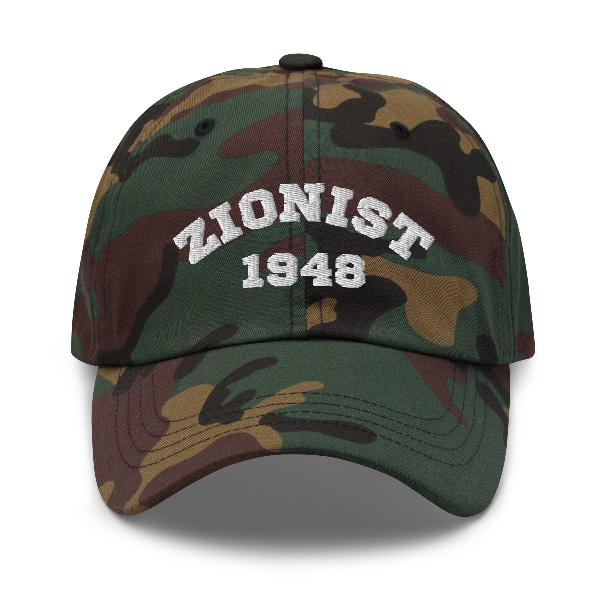 Zionist Dad Hat – Jewish Pride Cap, Israel Support Hat, Embroidered Judaica Accessory
