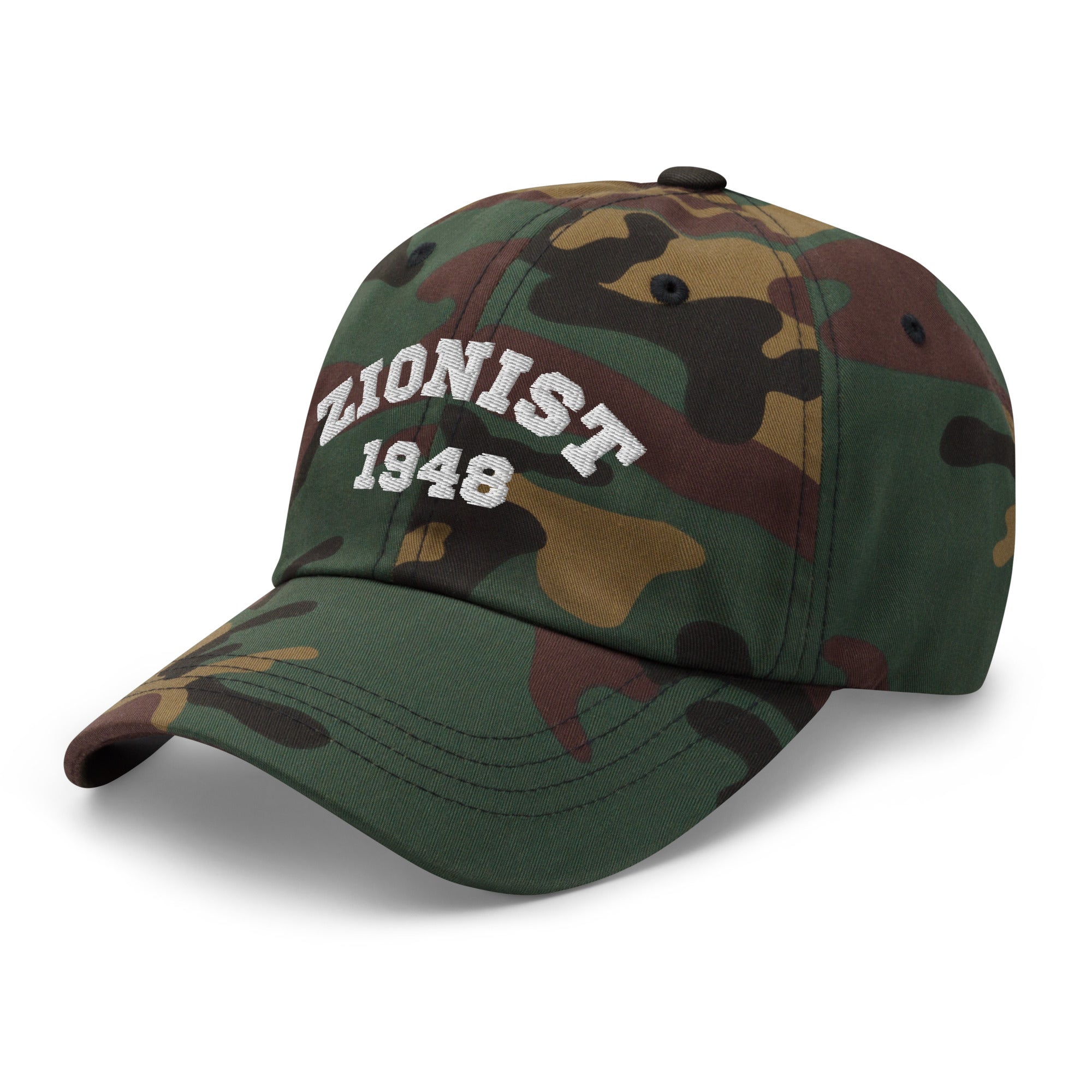Zionist Dad Hat – Jewish Pride Cap, Israel Support Hat, Embroidered Judaica Accessory