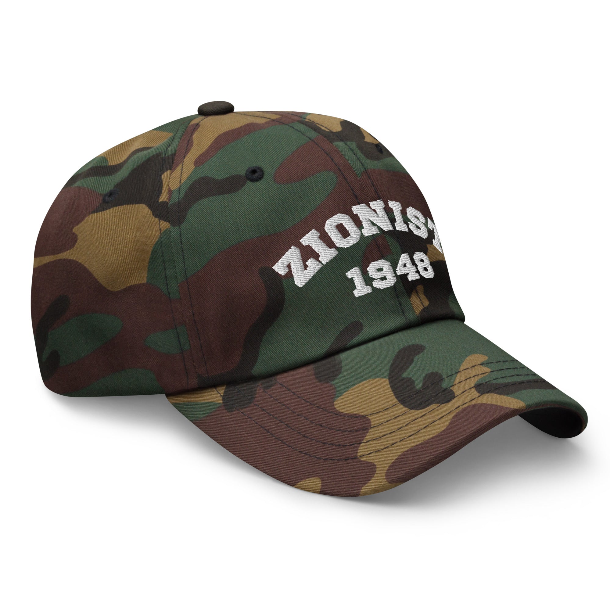 Zionist Dad Hat – Jewish Pride Cap, Israel Support Hat, Embroidered Judaica Accessory