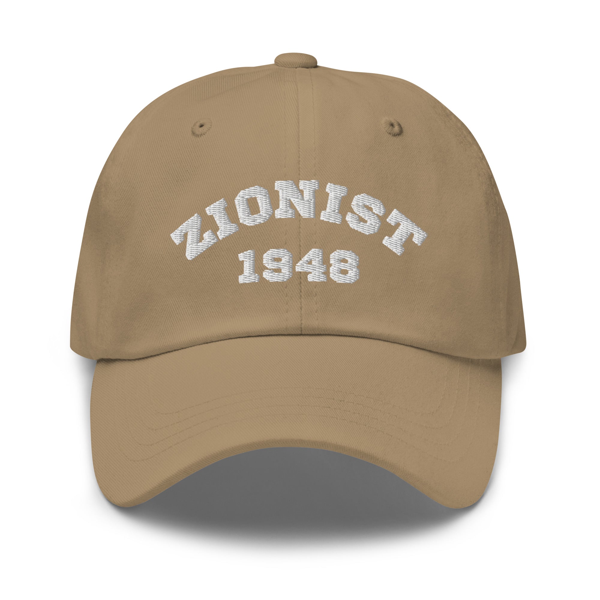 Zionist Dad Hat – Jewish Pride Cap, Israel Support Hat, Embroidered Judaica Accessory