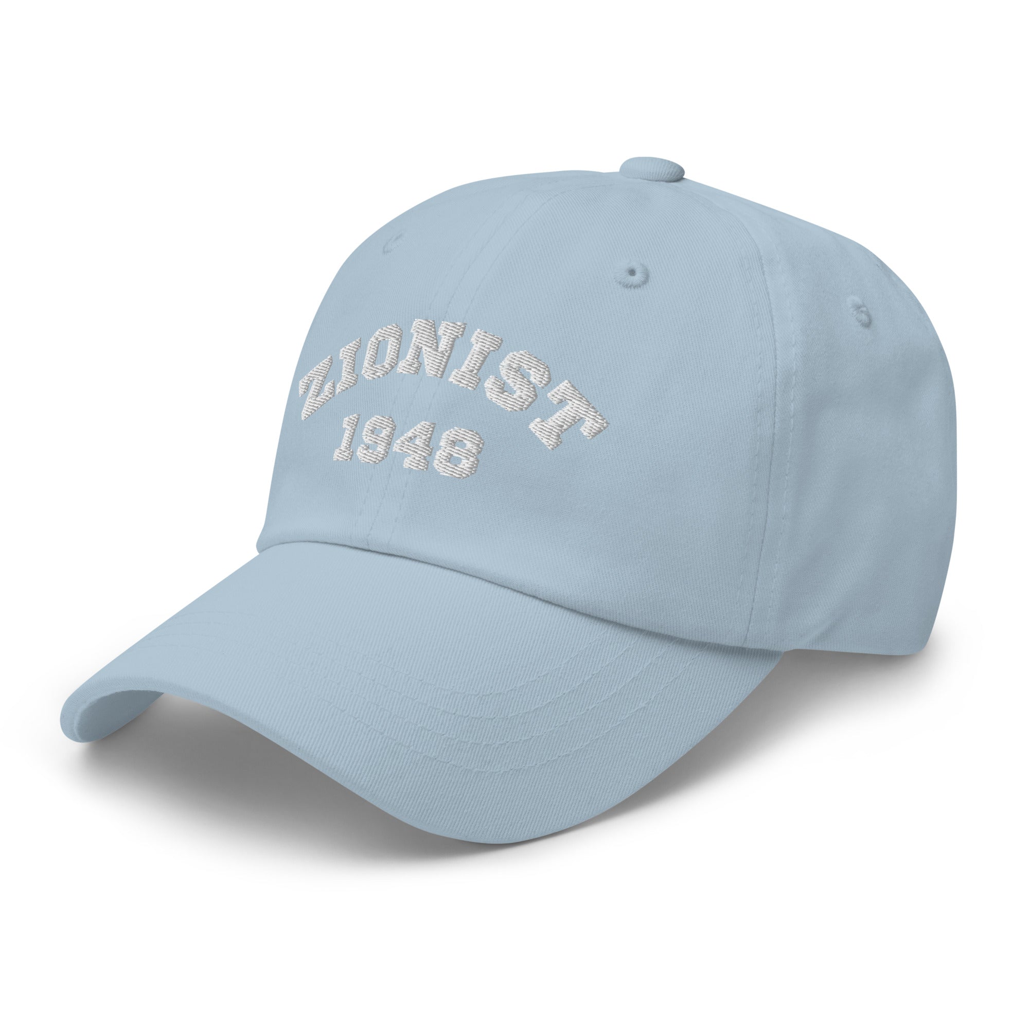 Zionist Dad Hat – Jewish Pride Cap, Israel Support Hat, Embroidered Judaica Accessory