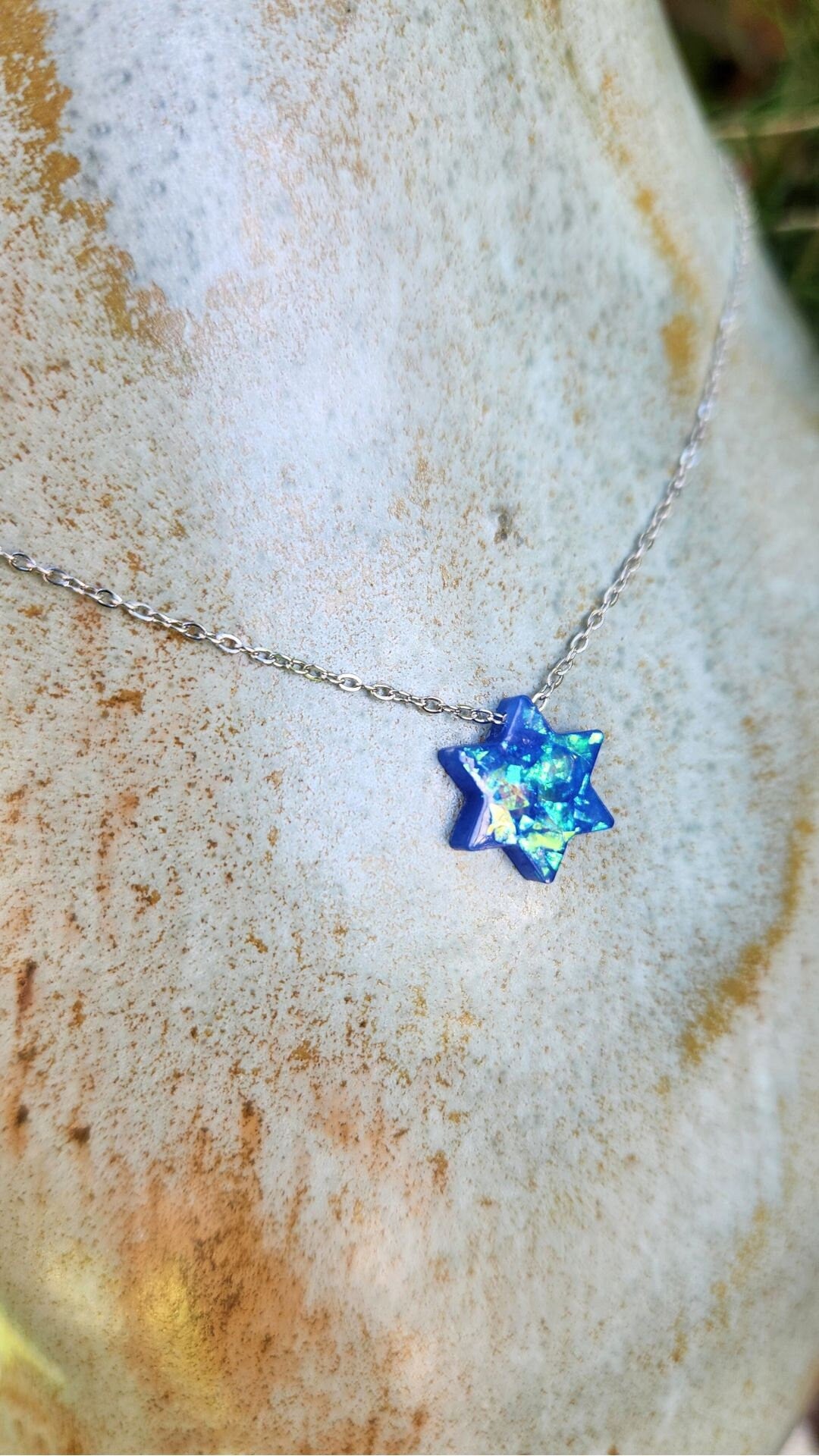 Jewish Necklace Jewish Star Necklace