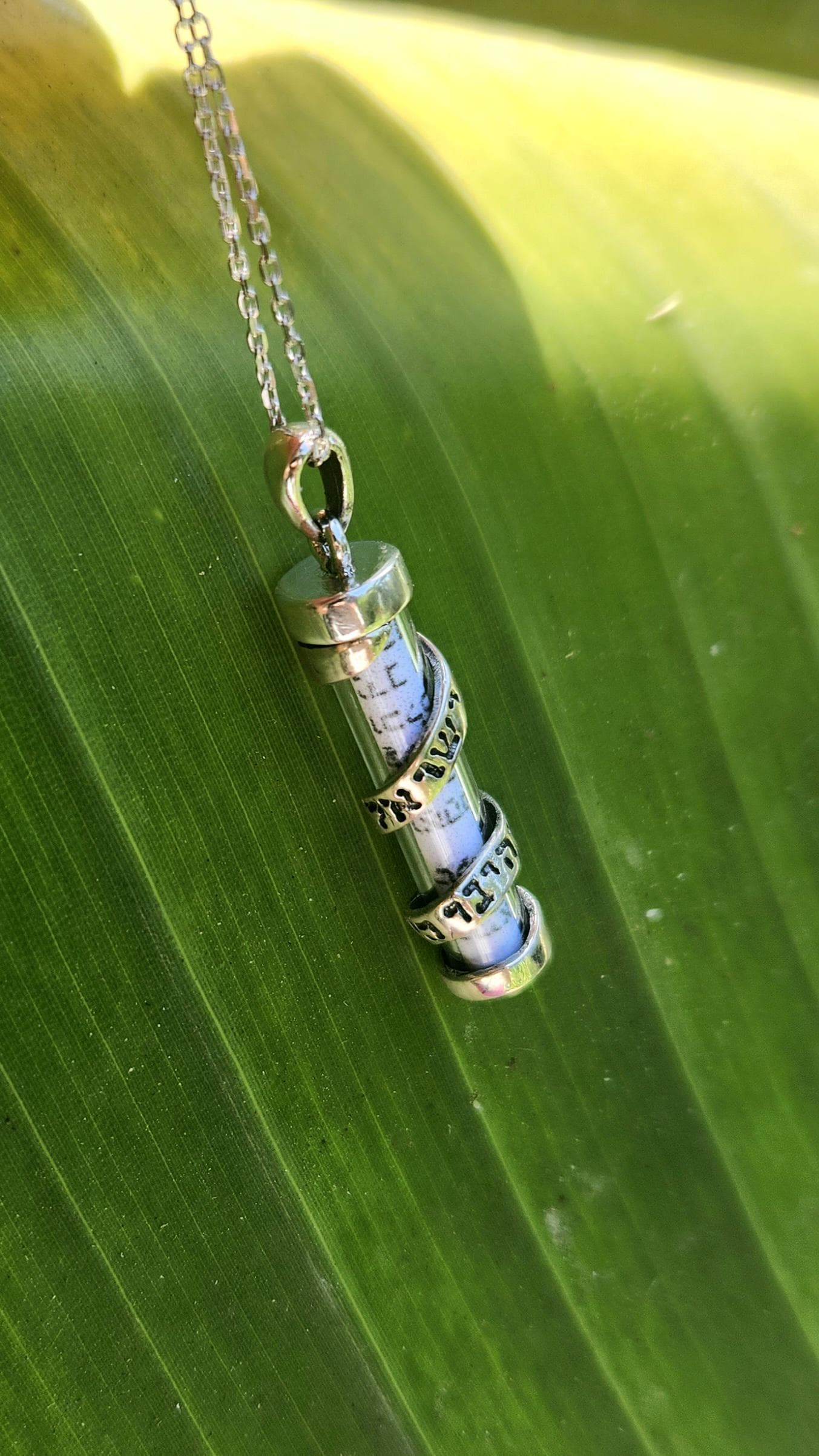 Sterling Silver Mezuzah Pendant Judaica Jewelry 925 Silver Mezuzah Israel Necklace Magen David Necklace Jewish Star Necklace Israeli Jewelry