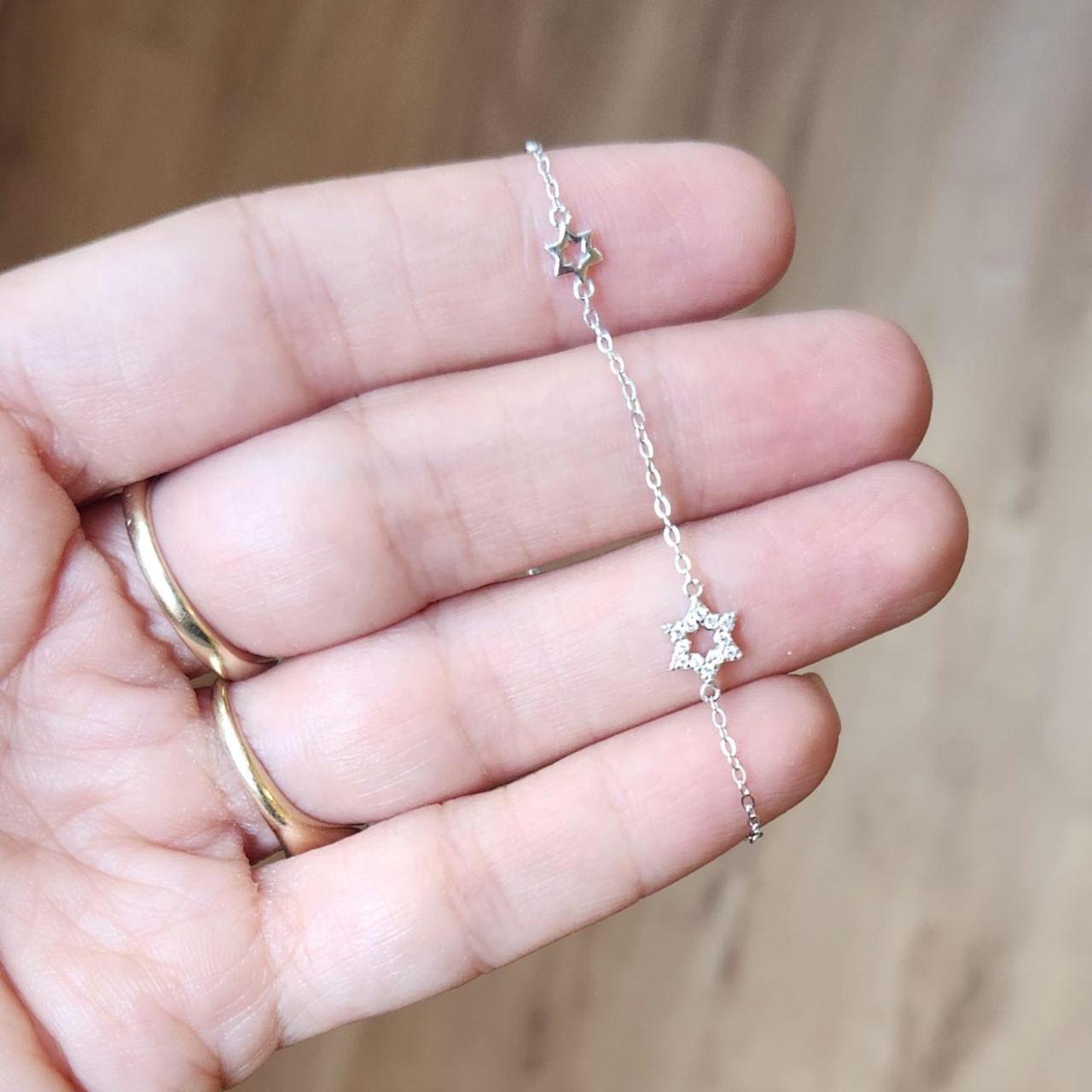 Magen David Bracelet 925 Sterling Silver Bracelet