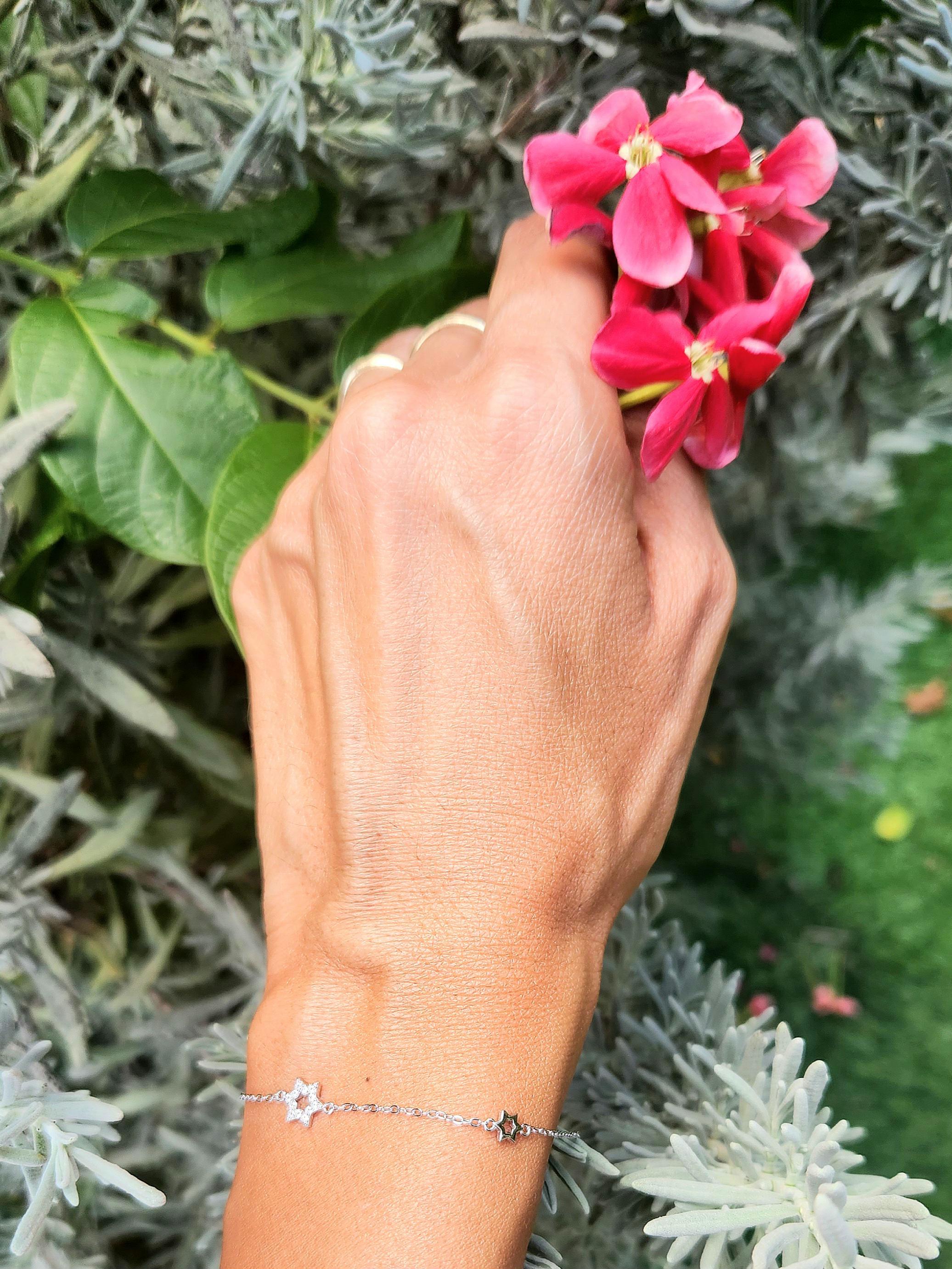 Magen David Bracelet 925 Sterling Silver Bracelet