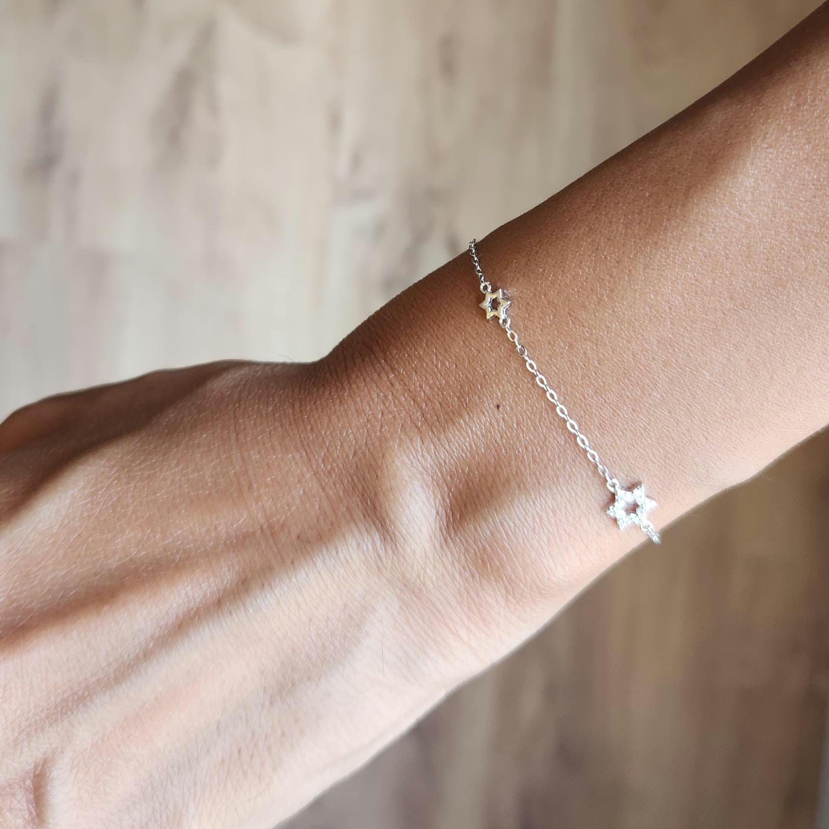 Magen David Bracelet 925 Sterling Silver Bracelet