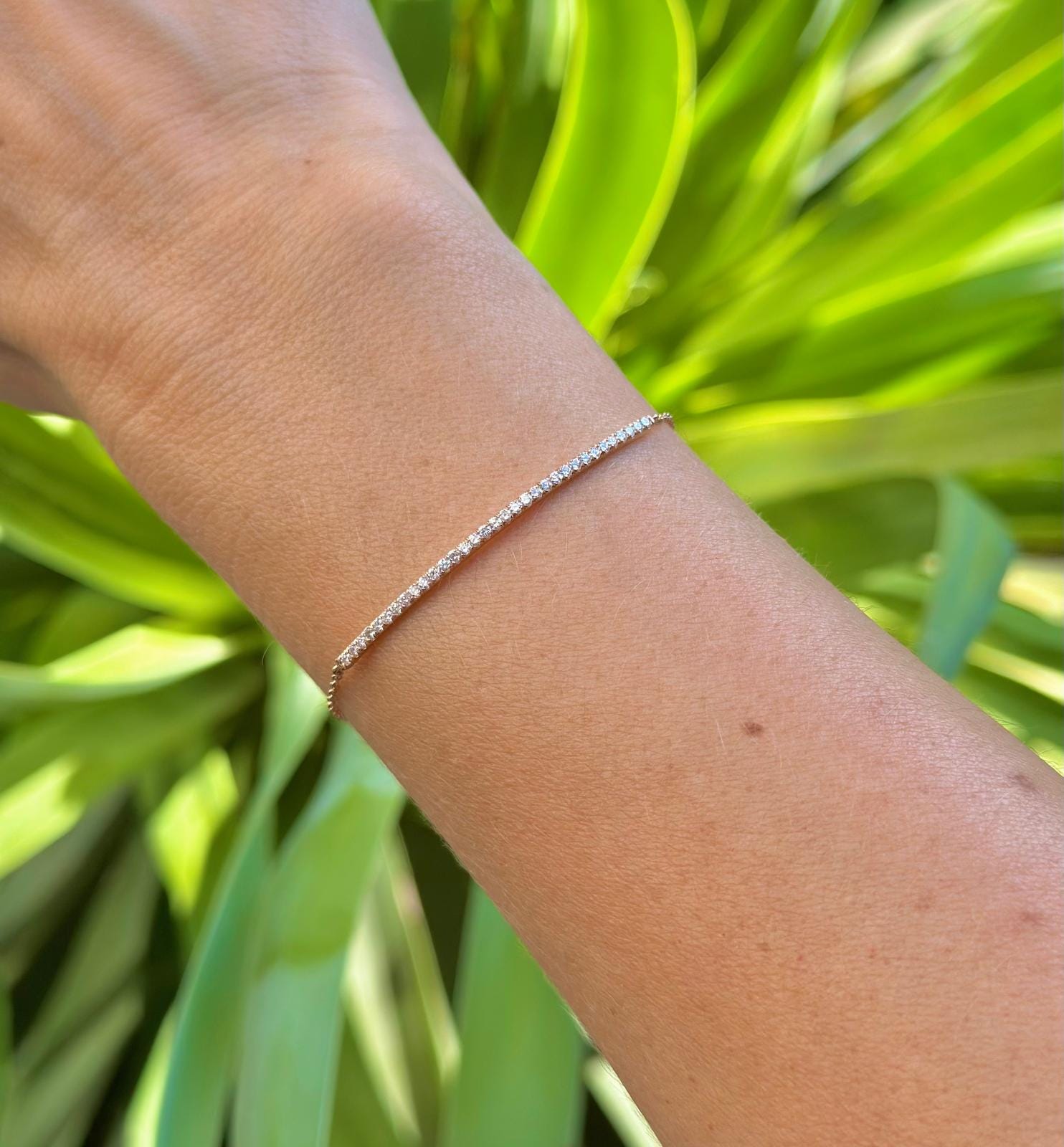 Lab-Grown Diamond Bracelet 0.4 Carat Bracelet Lab Diamond