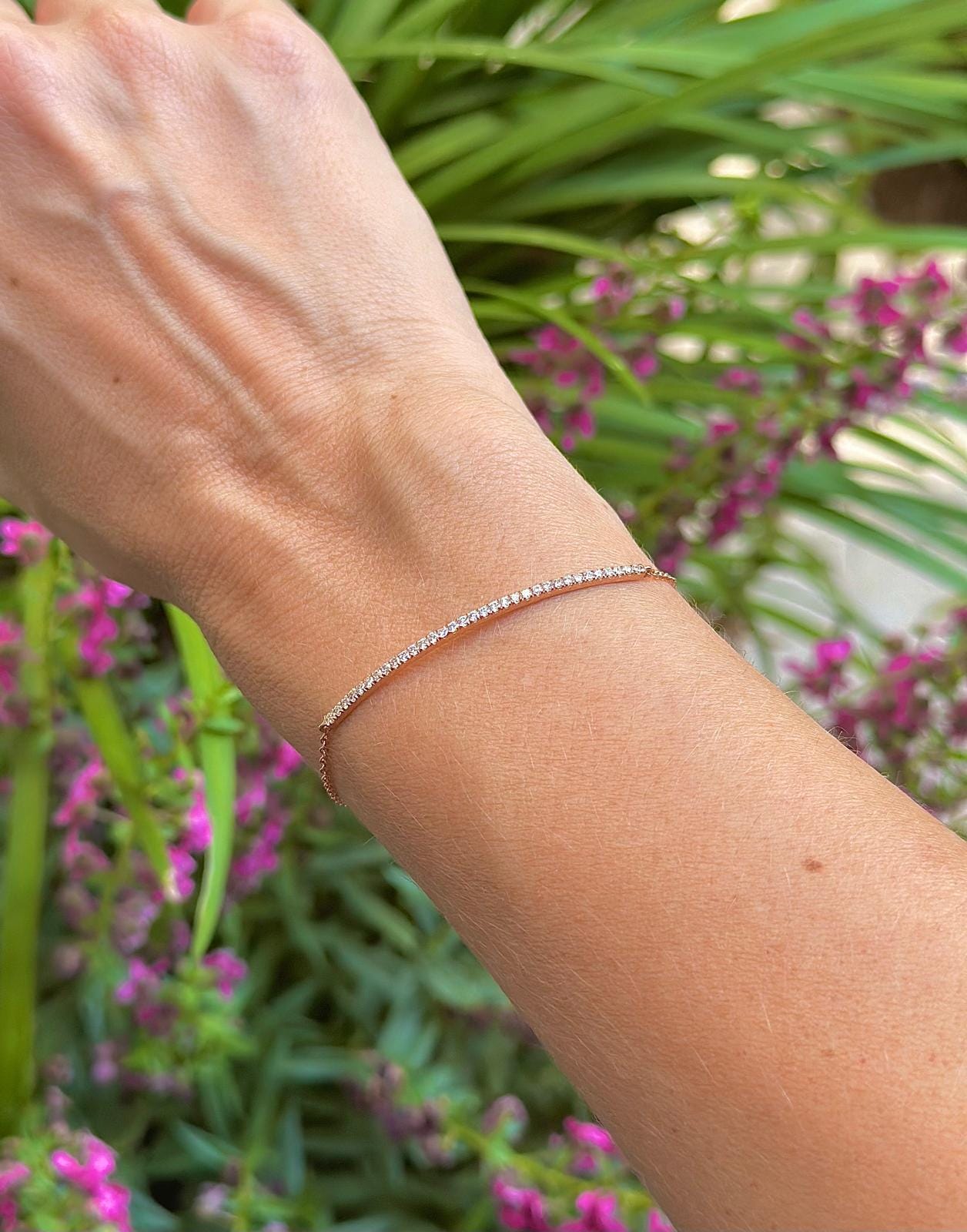 Lab-Grown Diamond Bracelet 0.4 Carat Bracelet Lab Diamond