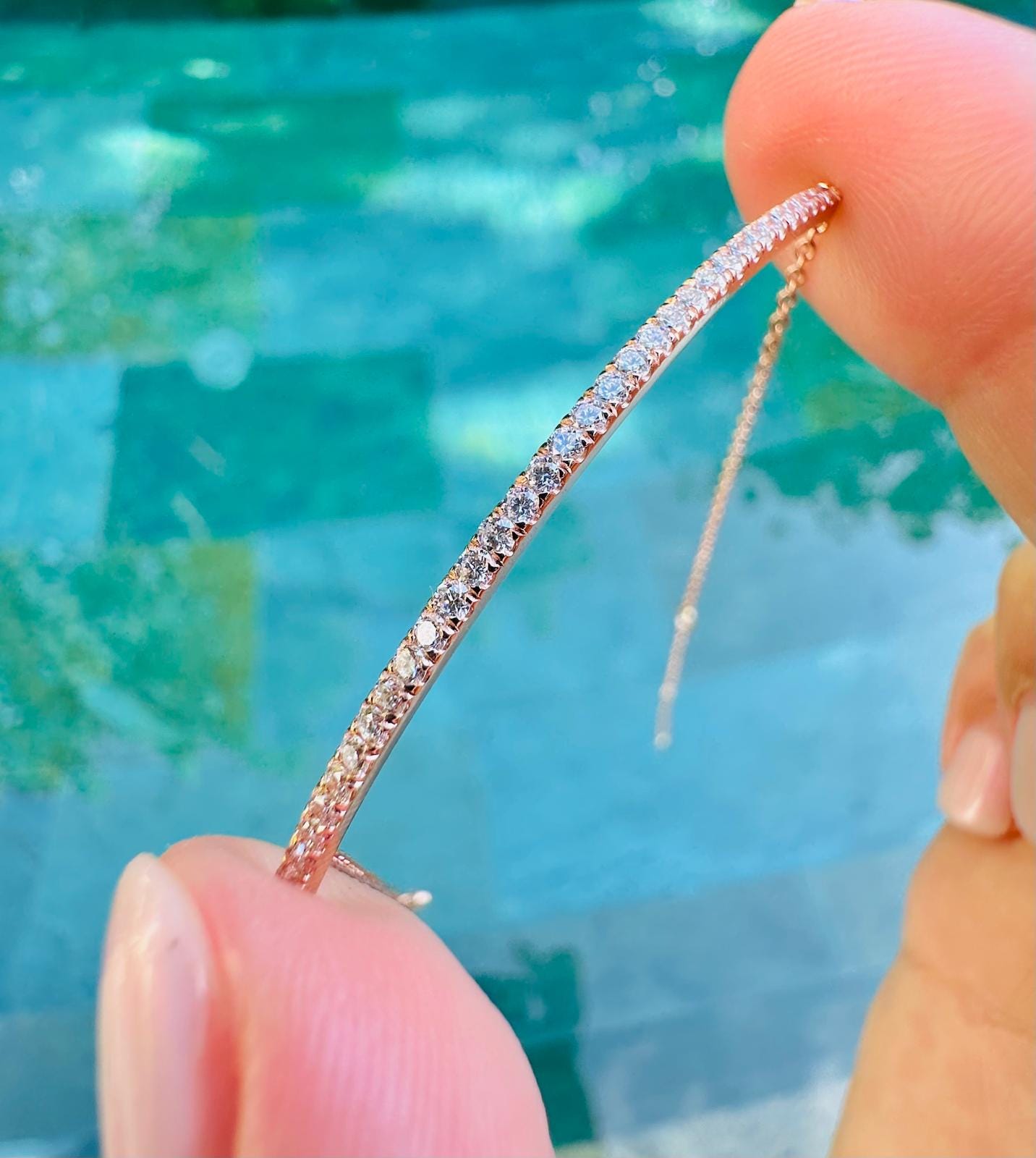 Lab-Grown Diamond Bracelet 0.4 Carat Bracelet Lab Diamond