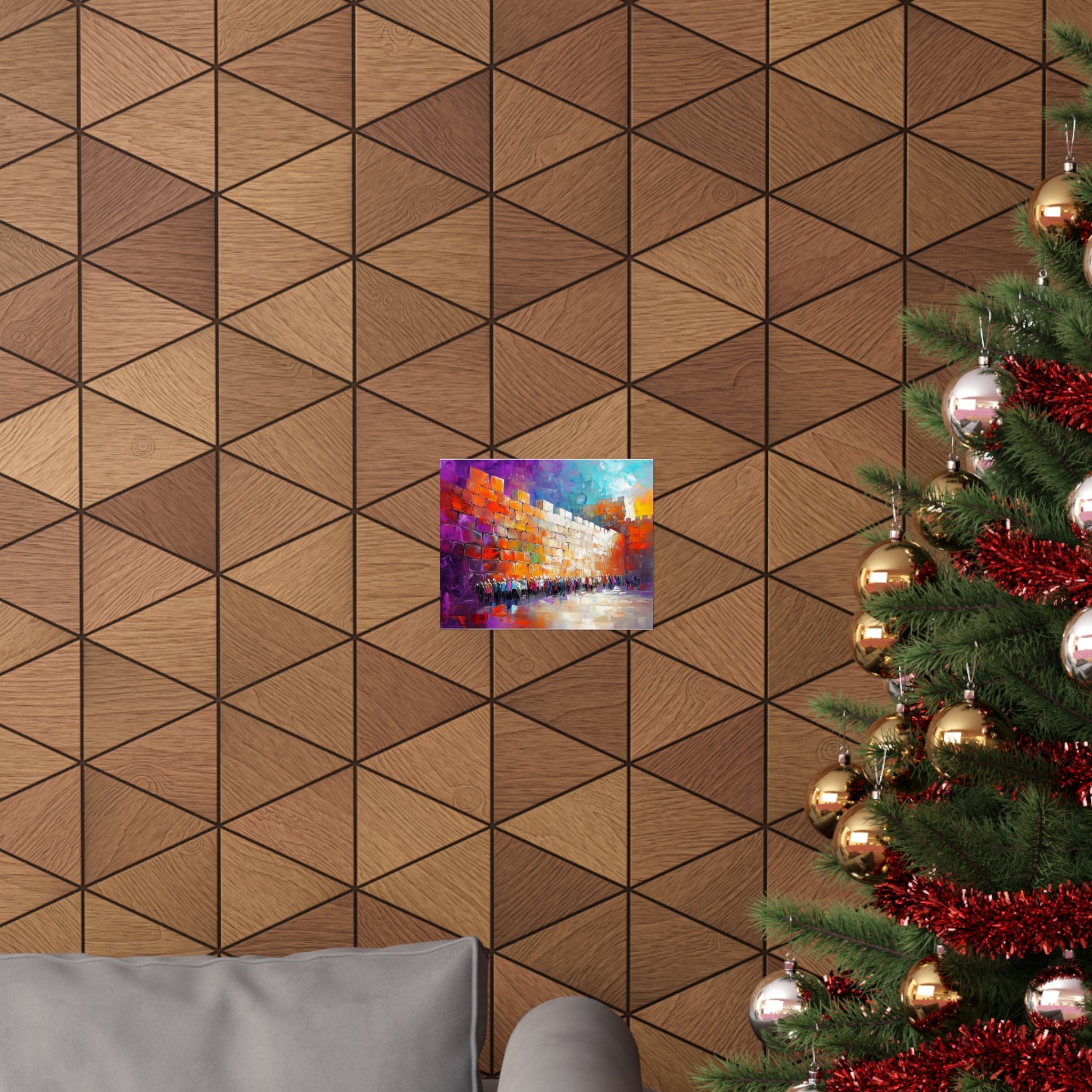 Western Wall Jerusalem Wall Art Print Kotel Painting