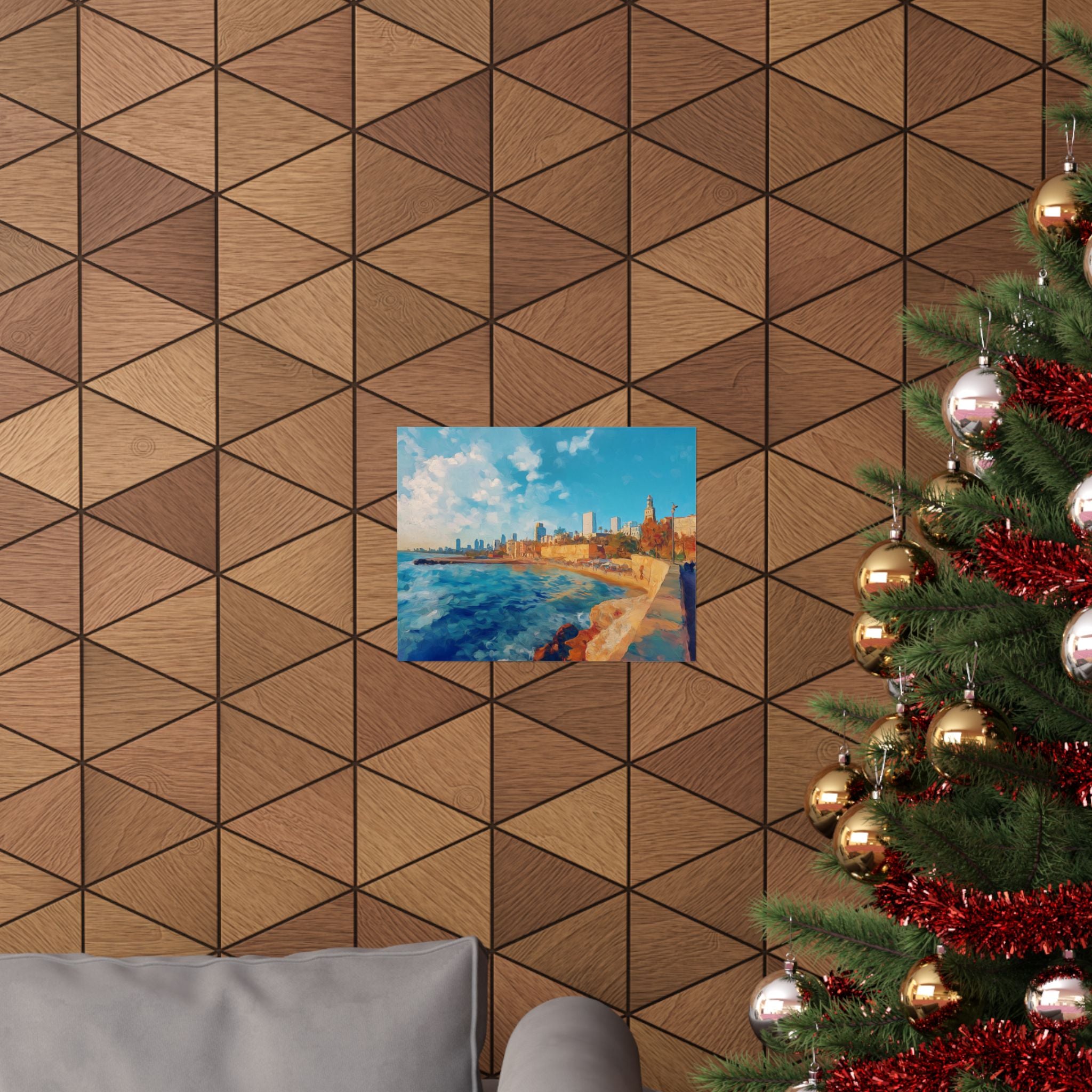 Judaica Wall Art Decor Tel Aviv Jaffa Wall Art Print