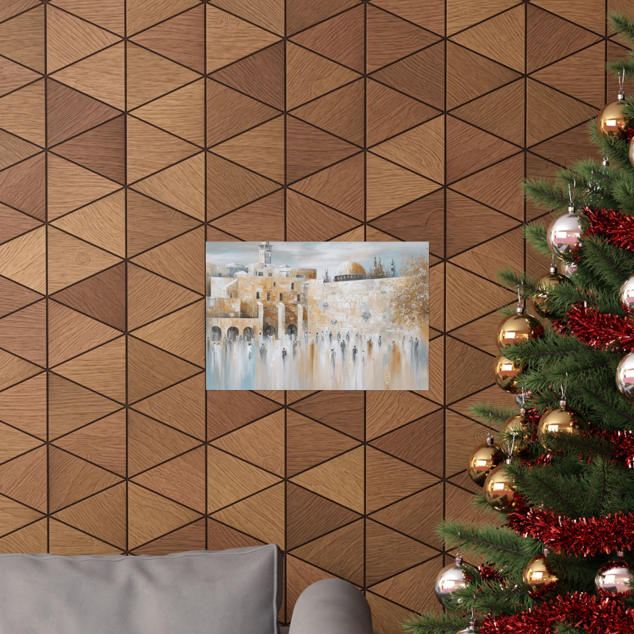 Jerusalem Western Wall Judaica Wall Art Decor