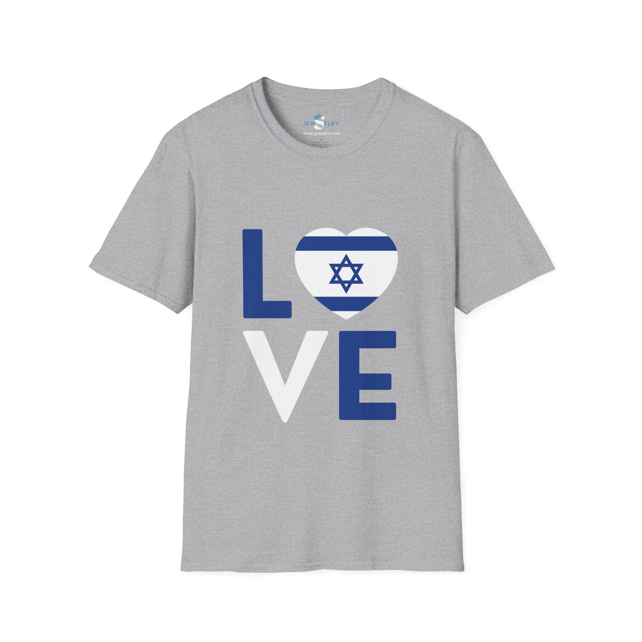 חולצת ישראל אהבה לשני המינים