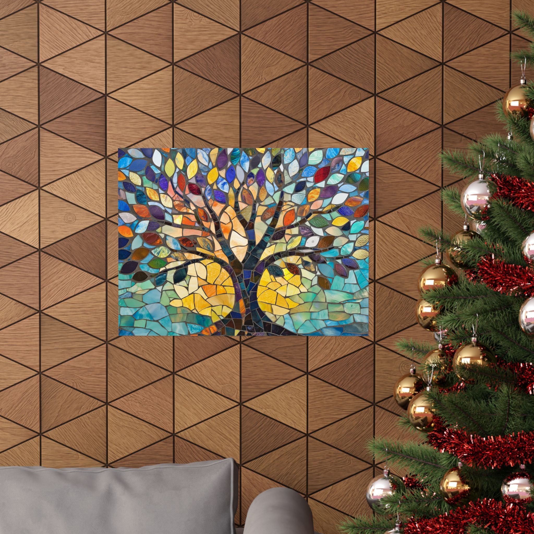 Tree Of Life Wall Art Print Judaica Poster Jewish Home Decor