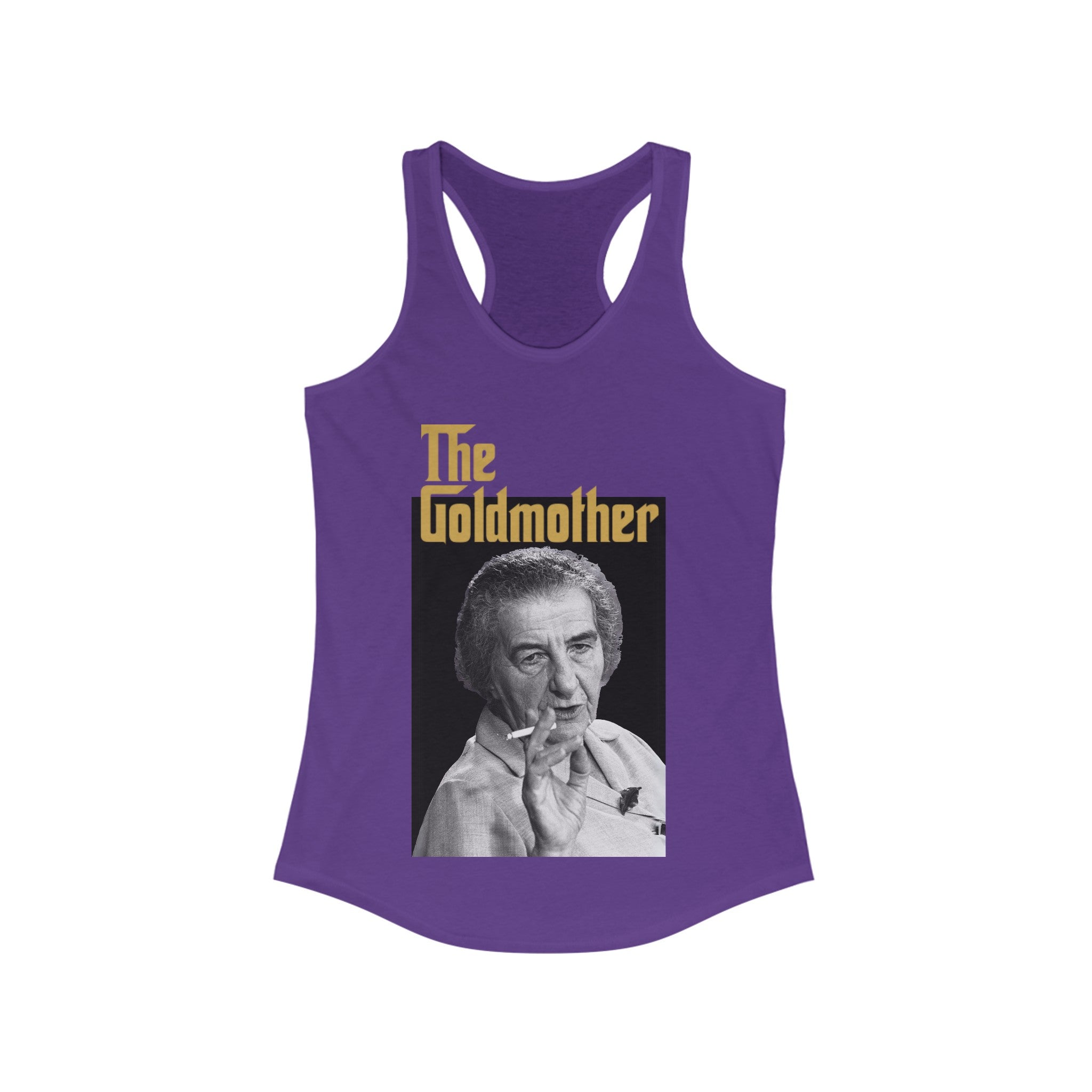 טנק Racerback האידיאלי לנשים של GoldMother