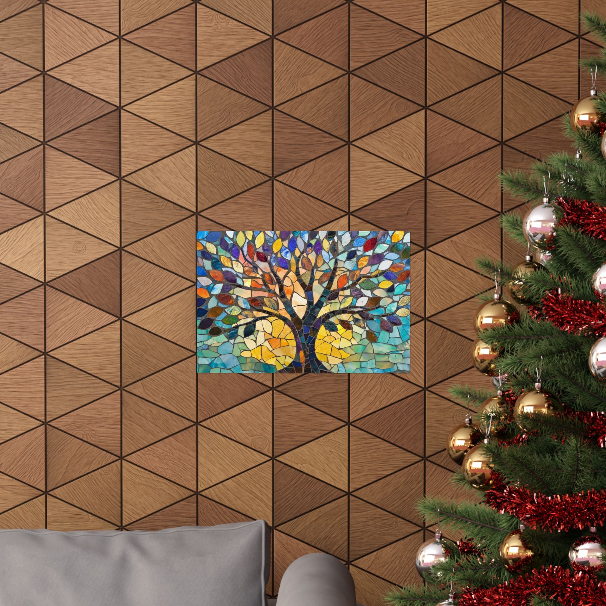 Tree Of Life Wall Art Print Judaica Poster Jewish Home Decor