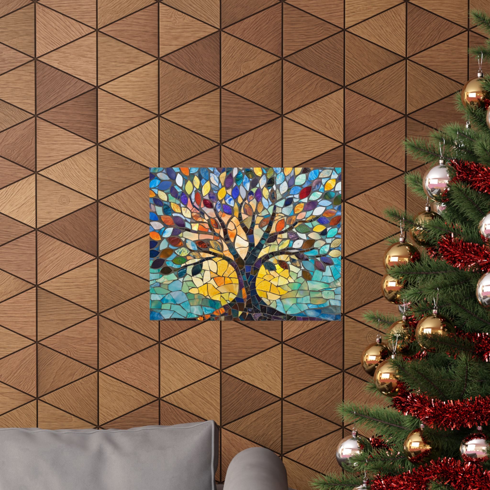 Tree Of Life Wall Art Print Judaica Poster Jewish Home Decor