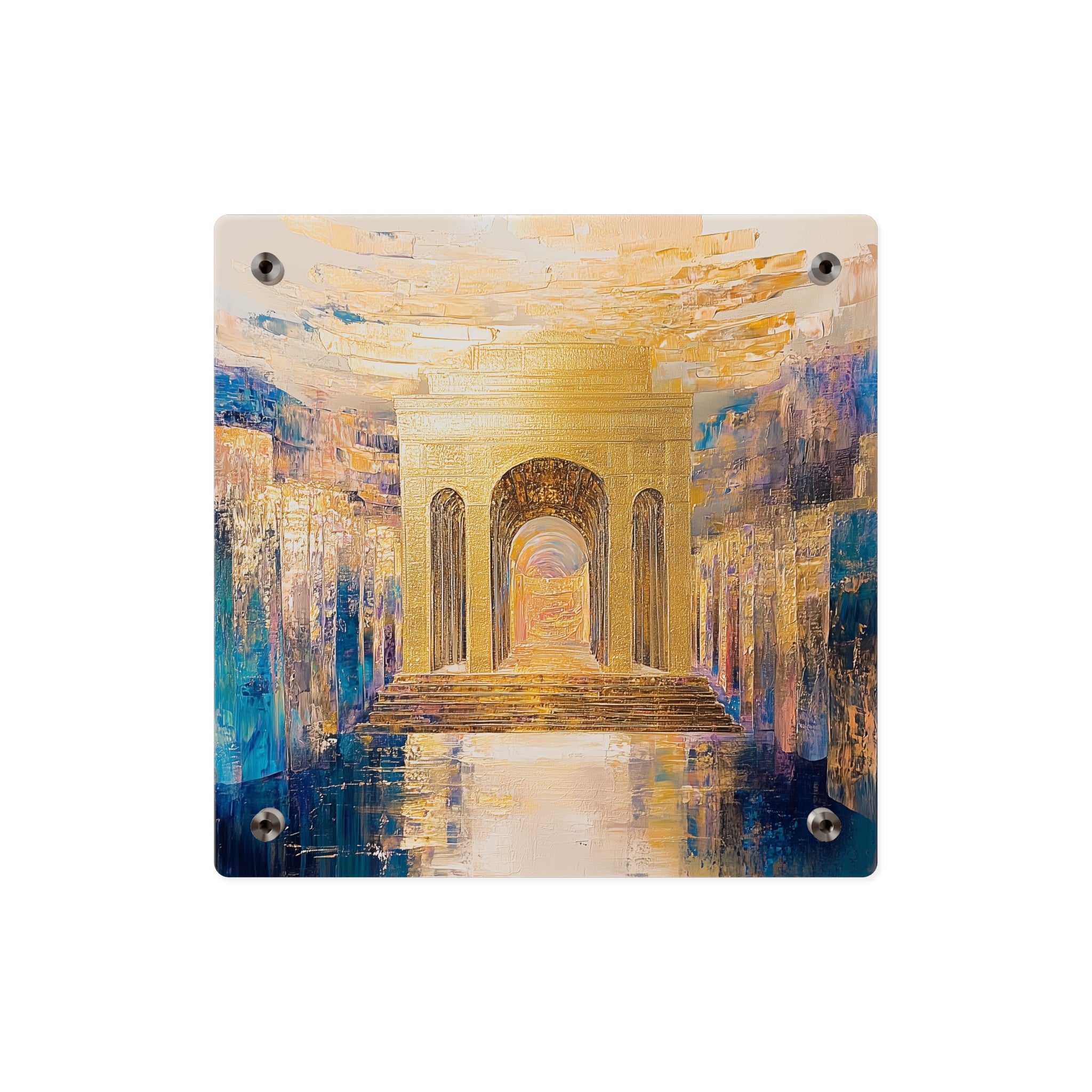 Israel Wall Art Jerusalem Beit HaMikdash Painting