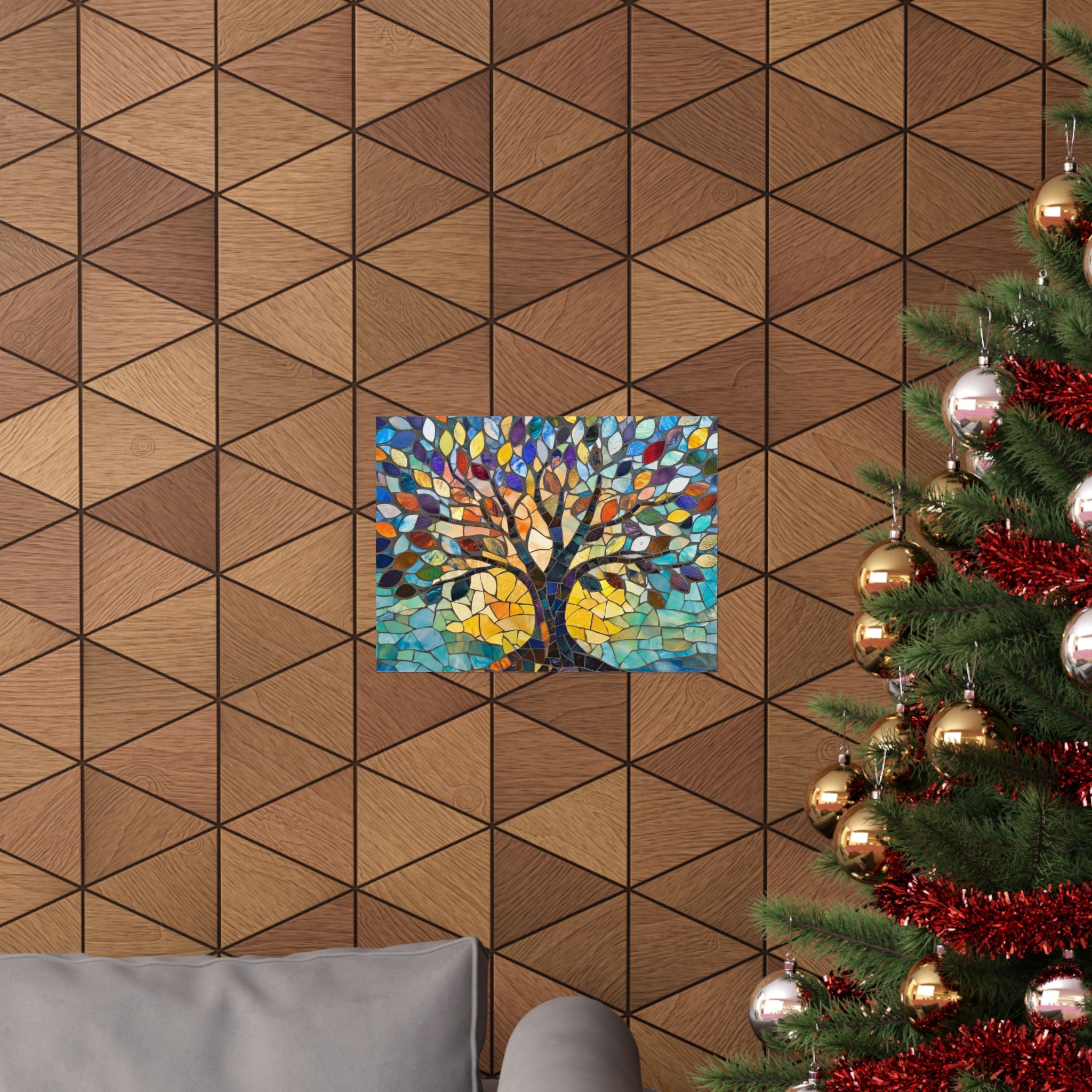 Tree Of Life Wall Art Print Judaica Poster Jewish Home Decor