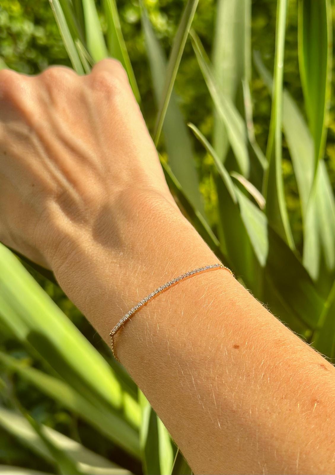 Lab-Grown Diamond Bracelet 0.4 Carat Bracelet Lab Diamond